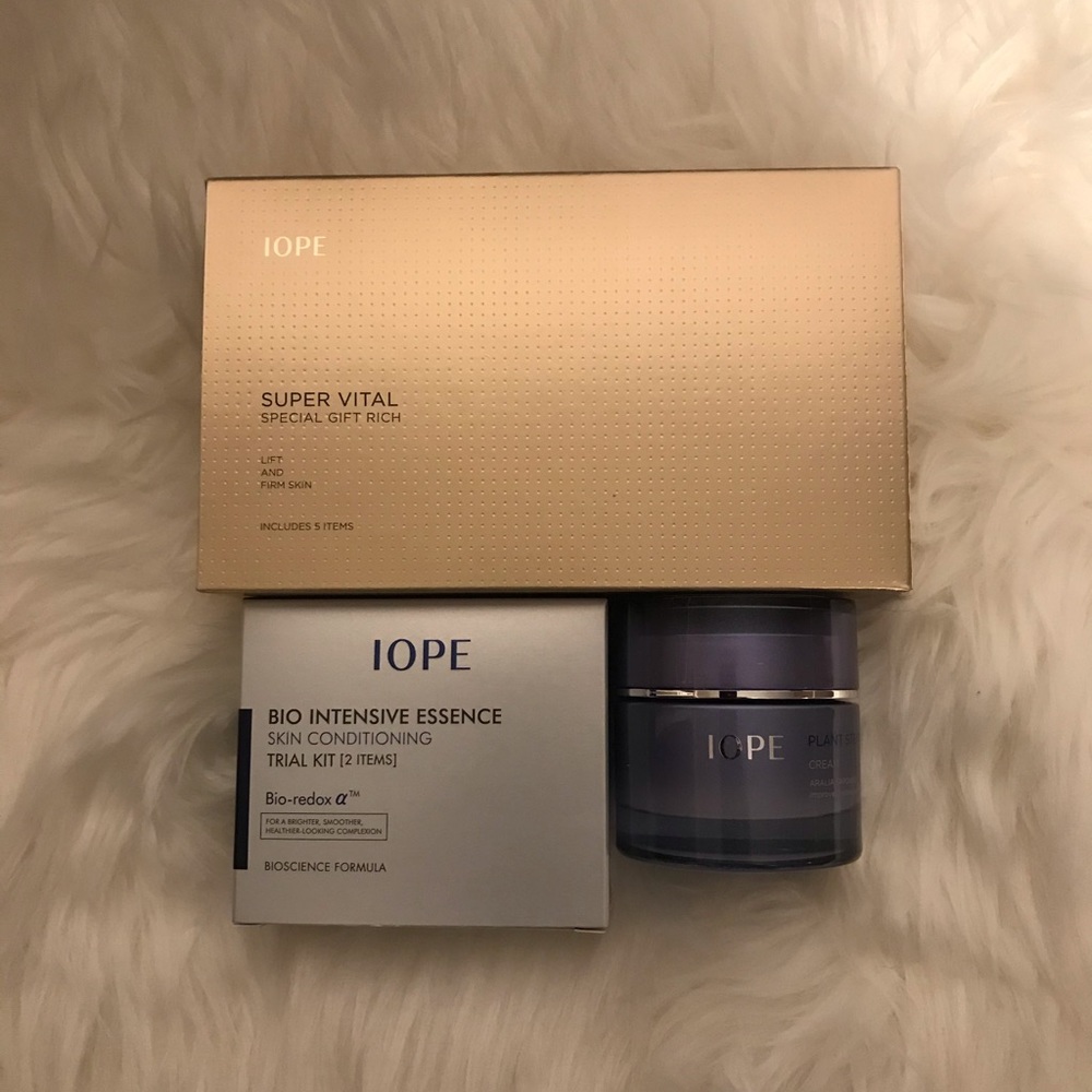IOPE By Amorepacific Korean Cream Set